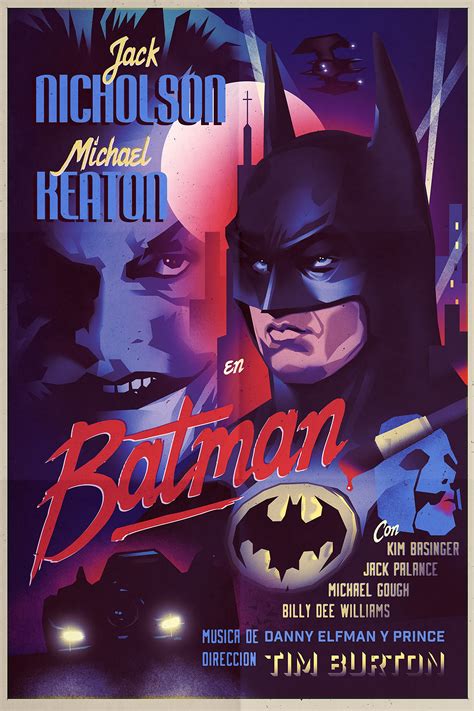 vintage batman poster|batman 89 movie poster.